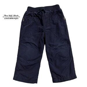 Kitestrings 24m Navy Blue Jersey Lined Pants